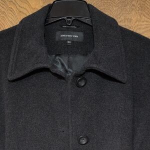 Jones New York Women's Black Trench Coat